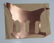 Copper Shield for Strat w/3 single coil pickups